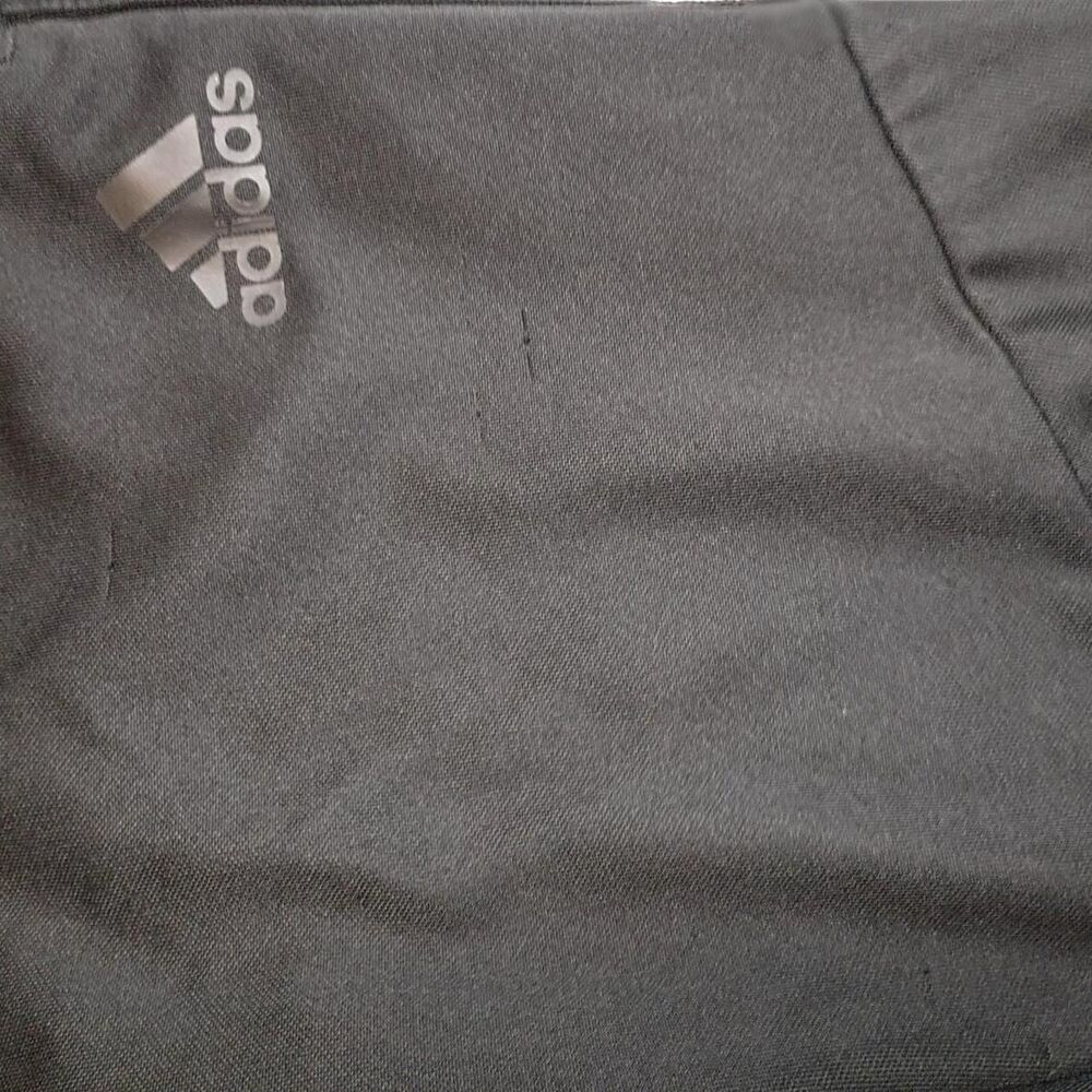 Adidas Women's Black and Grey Joggers-tracksuits